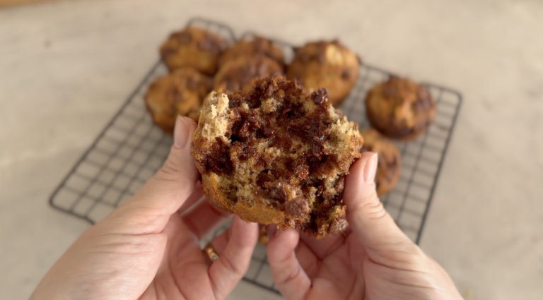 Bolinho de banana (perfeito para lancheira)